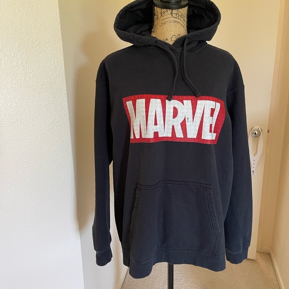 Marvel Other - Marvel Black and Red Logo Hoodie